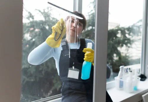 Nettoyage de vitres intérieures et extérieures à Lazer